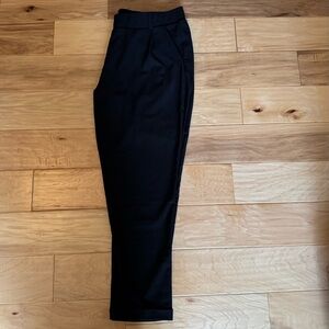 Torrid Black Lightweight Cuffed Tapered Pants - Size 1